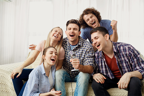 Immune system and singing